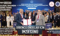 MEB ve Tekirdağ NKÜ'den "Dirençli Okullar" Protokolü