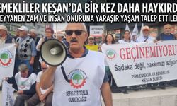 Emekliler bir kez daha haykırdı: “Ge-çi-ne-mi-yoruz”