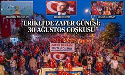 Erikli'de 30 Ağustos Zafer Bayramı'nda görkemli yürüyüş