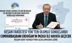 Keşan Fakültesi YÖK’ten olumlu sonuçlandı