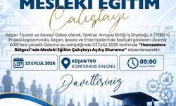 Keşan TSO’dan Hamzadere Bölgesi’nde mesleki eğitim çalıştayı