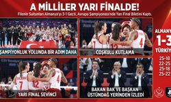 A Milli Kadın Voleybol Takımı,  yarı finale yükseldi