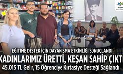 Kadın emeği ve imece ruhu öğrencilerin geleceğine umut oldu