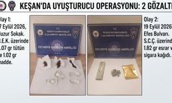 Madde denetimleri: 2 şüpheli hakkında işlem yapıldı