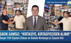 Sadık Gamsız’dan kırtasiye alışverişinde yerel esnaf vurgusu