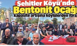 Bentonit Ocağı kapasite artışına köylülerden itiraz