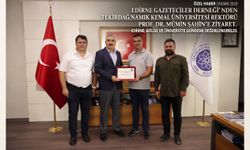 EGD’den Rektör Mümin Şahin’e ziyaret