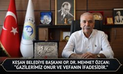 Özcan, 19 Eylül Gaziler Günü’nü kutladı