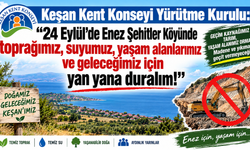 24 Eylülde Şehitler Köyü'nde omuz omuza olacağız