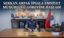 Serkan Arpak, İpsala İlçe Emniyet Müdürlüğü görevine başladı