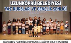 Uzunköprü’de yaz kursları coşkulu bir törenle sona erdi