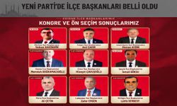 Yeni Parti de ilçe başkanları belli oldu