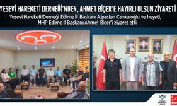 Cankaloğlu'ndan Ahmet Biçer’e hayırlı olsun ziyareti
