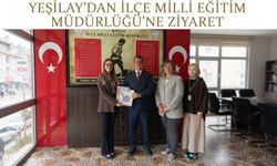 Yeşilay’dan İlçe Milli Eğitim Müdürlüğü’ne ziyaret