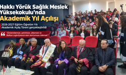 Hakkı Yörük'te Akademik Yılı açılışı gerçekleşti