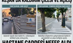 Gazetemiz kamuoyuna duyurmuştu.Kaldırım açıldı
