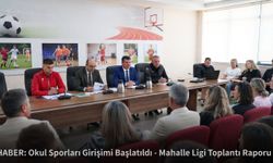 Okul sporları ve mahalle ligi için kol sıvadılar