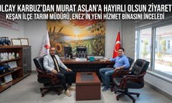 Karbuz'dan Murat Aslan'a ziyaret