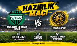 Keşanspor Malkara 14 Kasım ile karşılaşacak