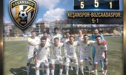 Keşanspor, Bozcaadaspor’u 5-1 mağlup etti