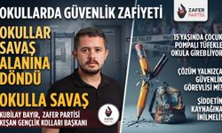 Bayır: “Okullarda güvenlik zafiyeti yaşanıyor”