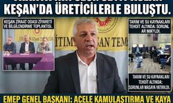Seyit Aslan Keşan’da acil kamulaştırmaya dikkat çekti