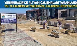 Yenimuhacir Belediyesi'nden altyapı sonrası yol tamiratı
