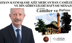 Mercan’dan 1-7 Ekim Camiler ve Din Görevlileri Haftası mesajı