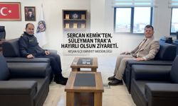 Sercan Kemik’ten, Süleyman Trak’a hayırlı olsun ziyareti