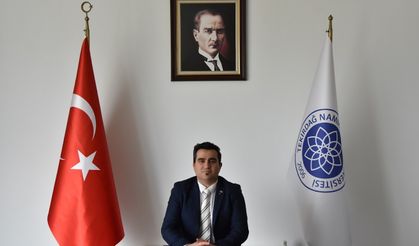 Keşanlı akademisyen Mustafa Aras NKÜ’de daire başkanı oldu