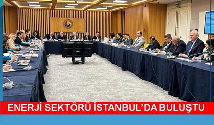 TOBB petrol ve enerji sektörü temsilcileri İstanbul’da buluştu