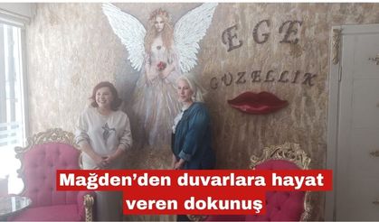 Emine Mağden’den duvarlara hayat veren dokunuşlar