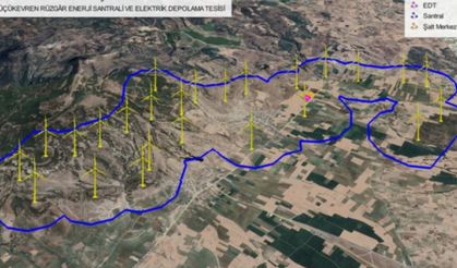 25 türbinlik rüzgar enerji santrali projesi iptal edildi