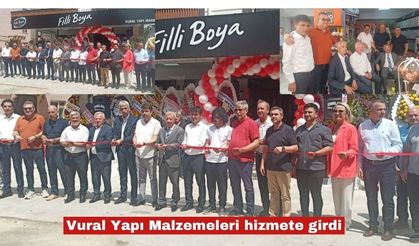 Vural Yapı Malzemeleri hizmete girdi