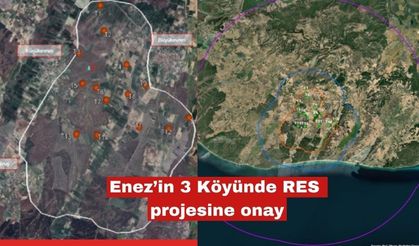 Enez’in 3 Köyünde RES projesine onay