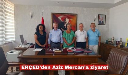 ERÇED’den Keşan Kaymakamı Aziz  Mercan’a ziyaret