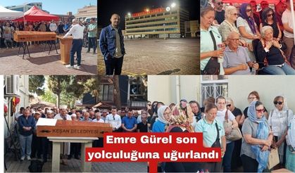 Emre Gürel son yolculuğuna uğurlandı