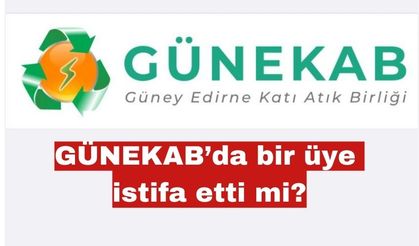 GÜNEKAB’da bir üye istifa etti mi?