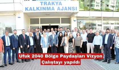 Ufuk 2040 Bölge Paydaşları Vizyon Çalıştayı yapıldı