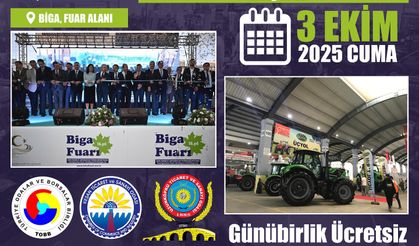Üyelerini Biga Gıda Tarım Hayvancılık Fuarı’na götürüyor
