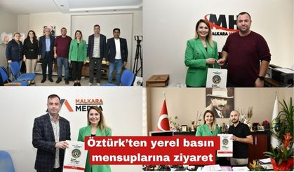Nergiz  Öztürk’ten yerel basın mensuplarına ziyaret