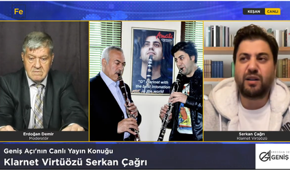 Serkan Çağrı Fe TV’de Geniş Açı’nın konuğu oldu