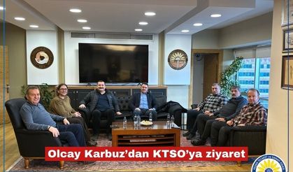 Olcay Karbuz’dan KTSO’ya ziyaret