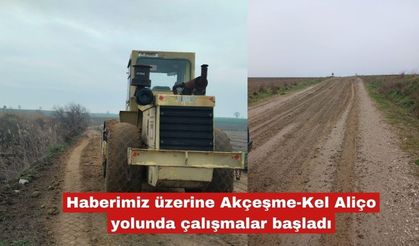 Haberimiz üzerine çalışmalar başladı