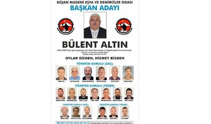 Bülent Altın, yönetim ve denetim kurulu listesini açıkladı