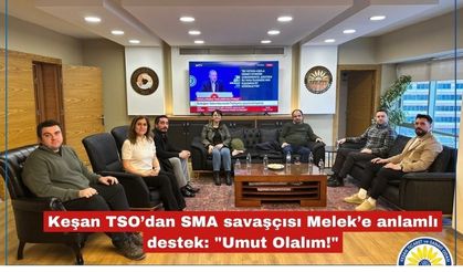 SMA savaşçısı Melek’e anlamlı destek