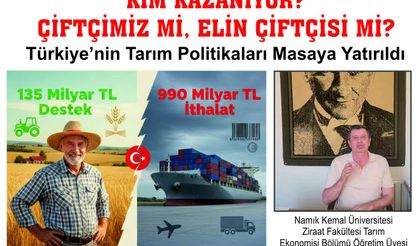 Gaytancıoğlu: “Çiftçimize yok ithalata 990 milyar TL!”