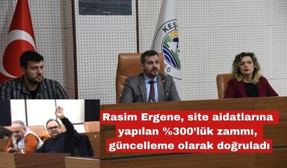 Ergene,yapılan %300’lük zam, için güncelleme dedi