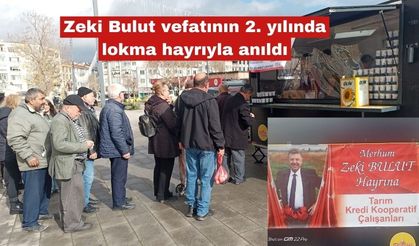 Zeki Bulut vefatının 2. yılında lokma hayrıyla anıldı