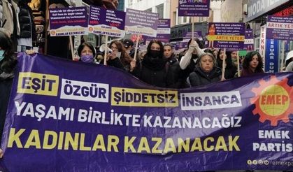 EMEP “Kadınların tek güvencesi mücadeledir”
